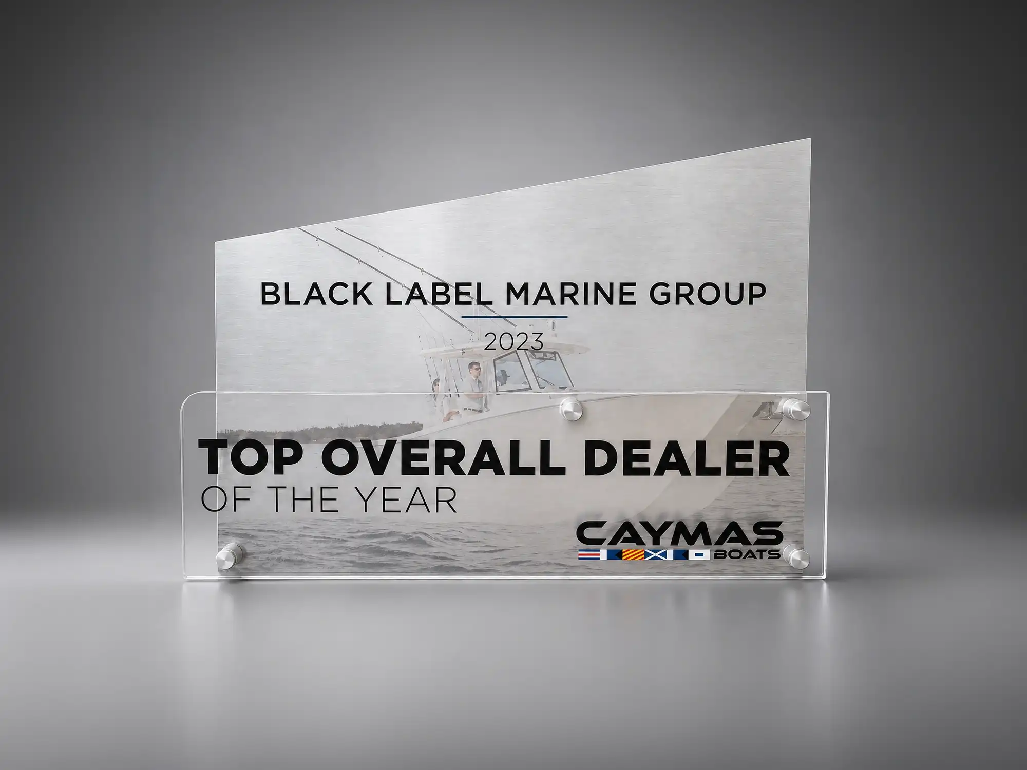 Caymas Boats Top Overall Dealer · 2023 award